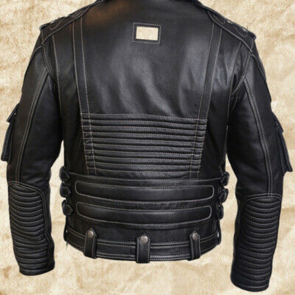 Premium quality cowhide Leather jacket - Picture 6 of 7